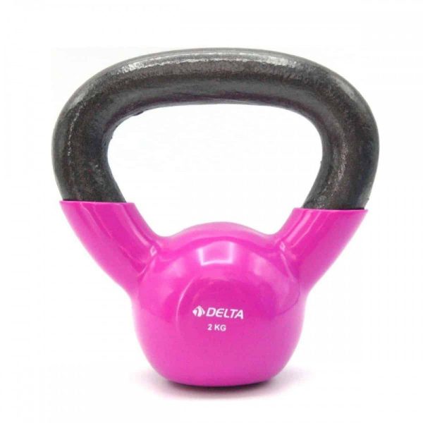 Kettlebell 2kg Λιλά Delta