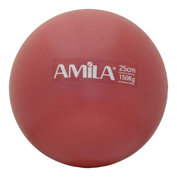 Μπάλα Πιλάτες Amila 25cm Κόκκινη