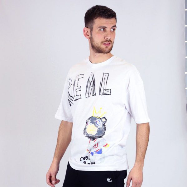 T-Shirt Real Λευκό - Image 2