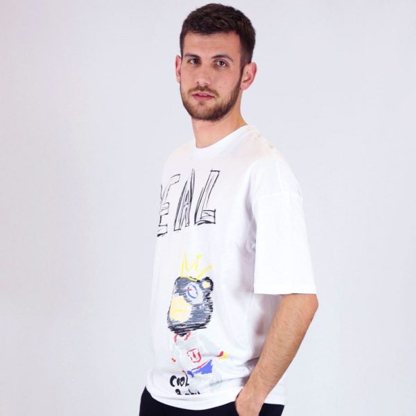 T-Shirt Real Λευκό - Image 3